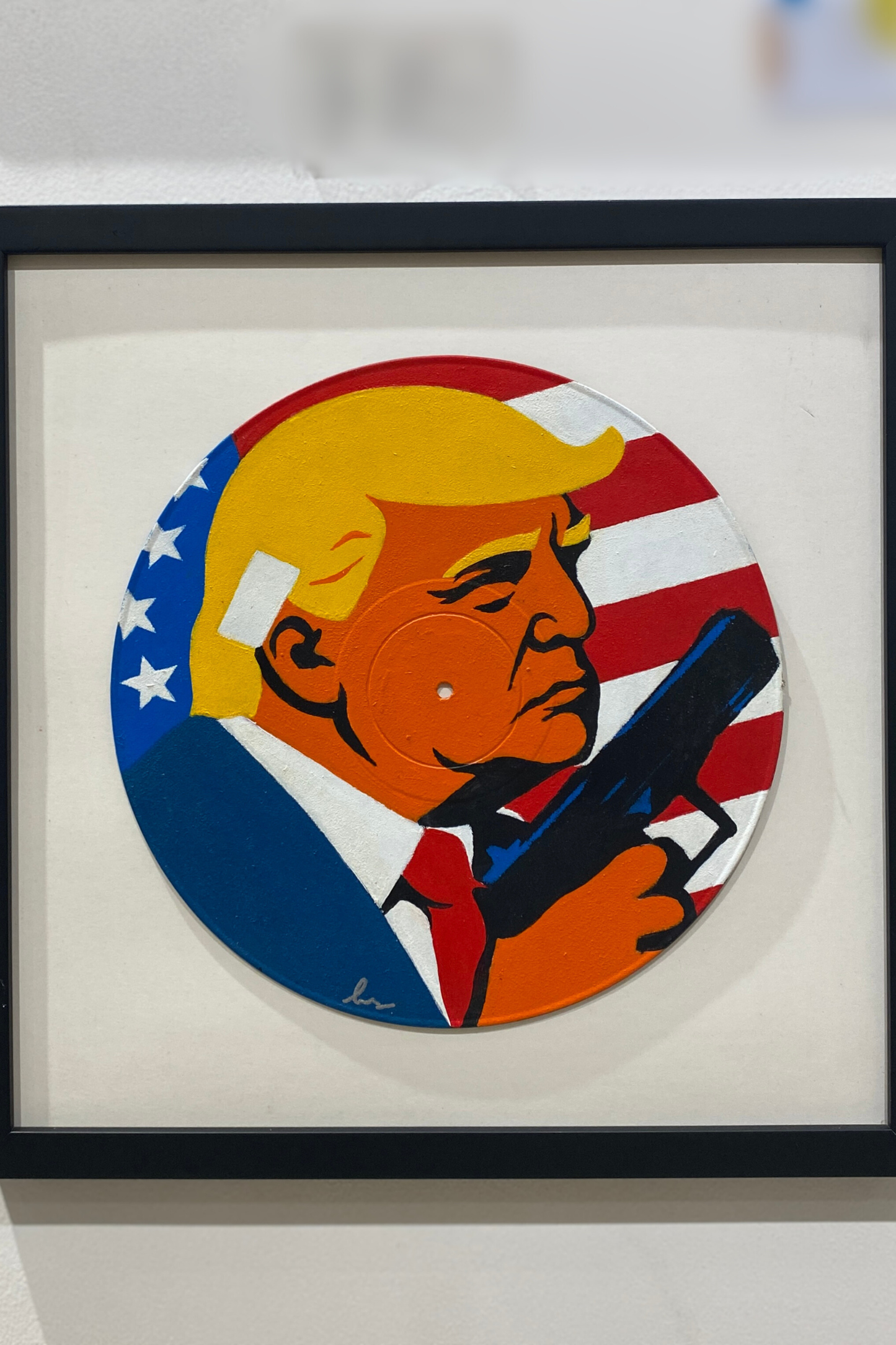 The Man with Golden Hair Vinyl Record