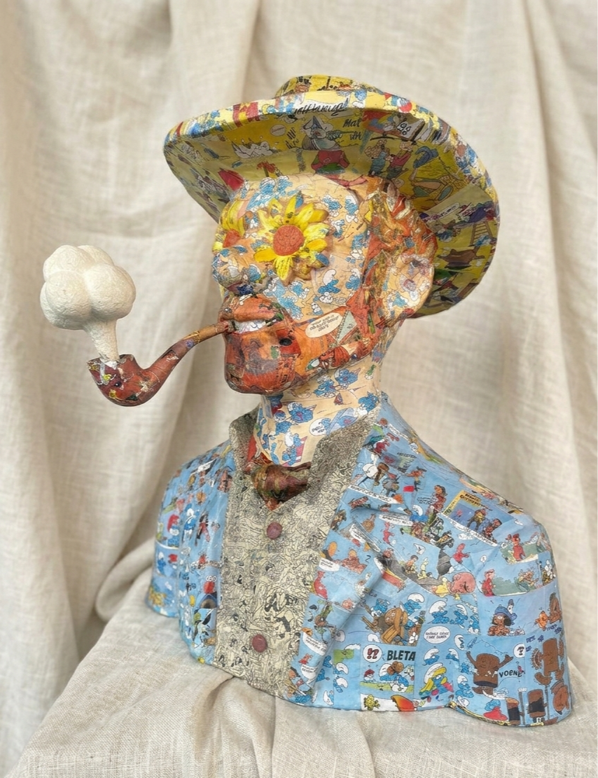Homage to Maestro series-The Sunflowers Dreamer