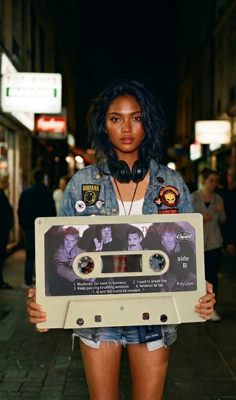 Handmade Retro Cassette Tape